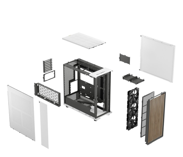 FRACTAL DESIGN North XL Chalk White FD-C-NOR1X-03 - 1228499 - zdjęcie 10